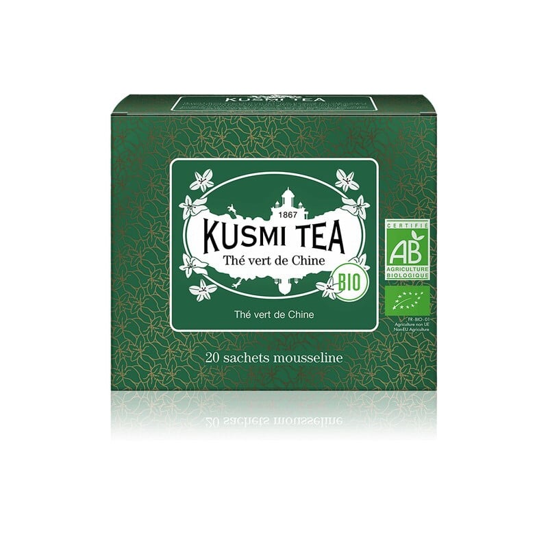Chinese green 20 sáčků BIO, Kusmi Tea - 40 g