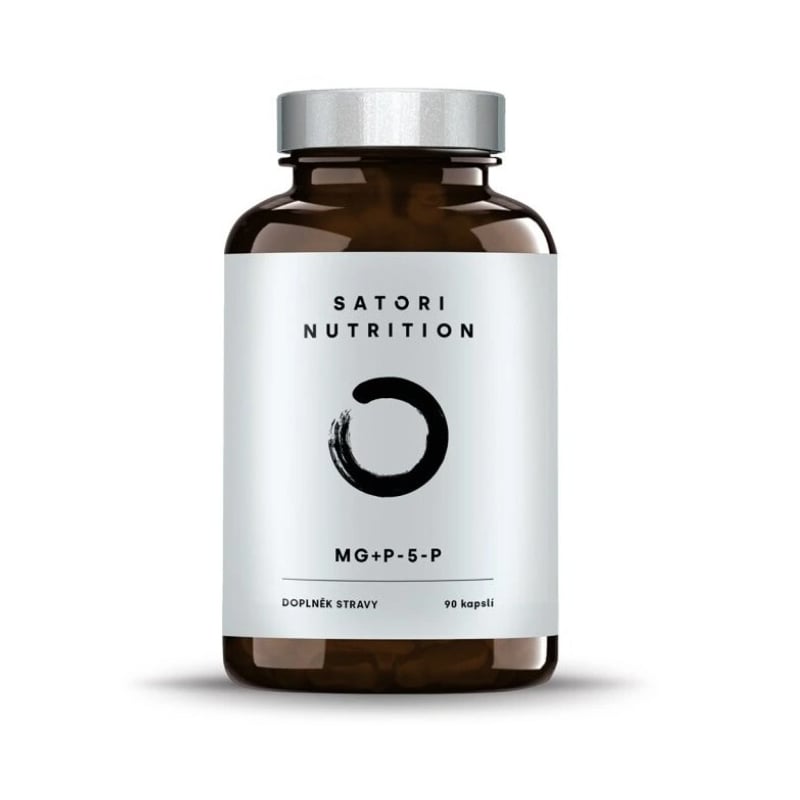 Magnesium Bisglycinát MG + P-5-P SATORI NUTRITION - 90 kapslí