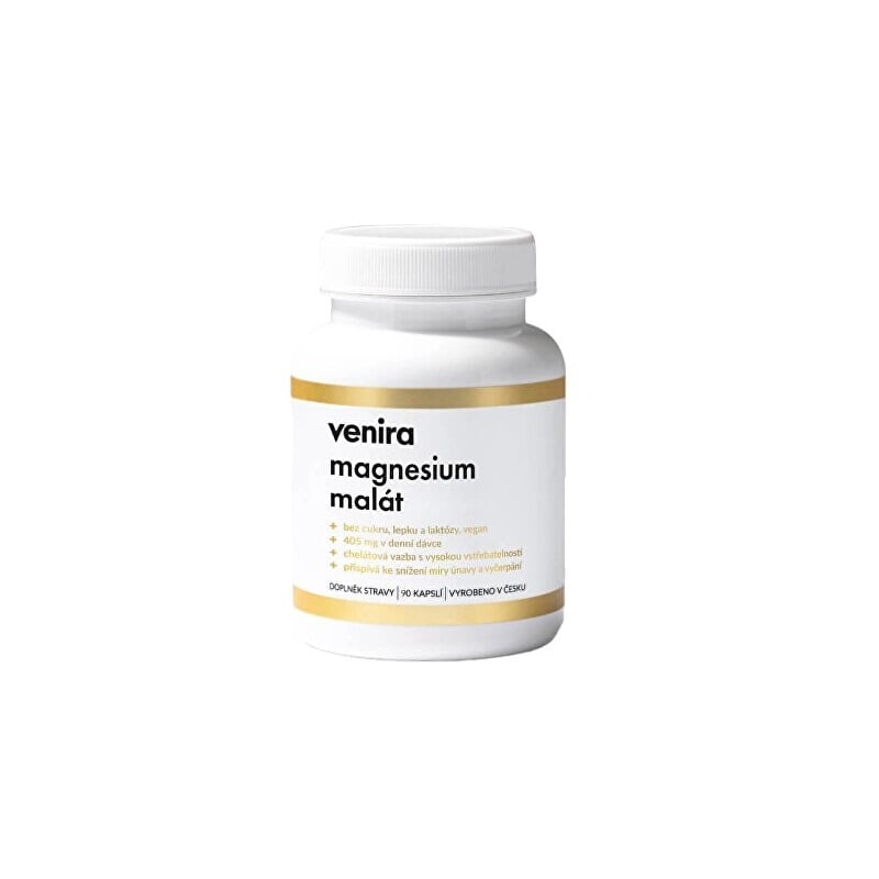 Magnesium malát Venira - 90 kapslí Magnesium malát Venira - 90 kapslí