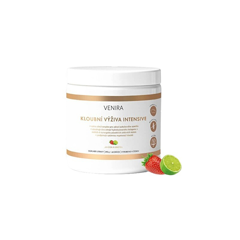Kloubní výživa intensive jahoda / limetka Venira - 390 g