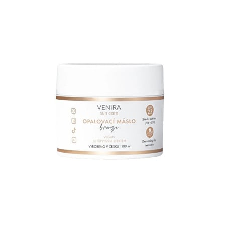 Opalovací máslo bronze s SPF 25 svěží tropické ovoce Venira - 100 ml