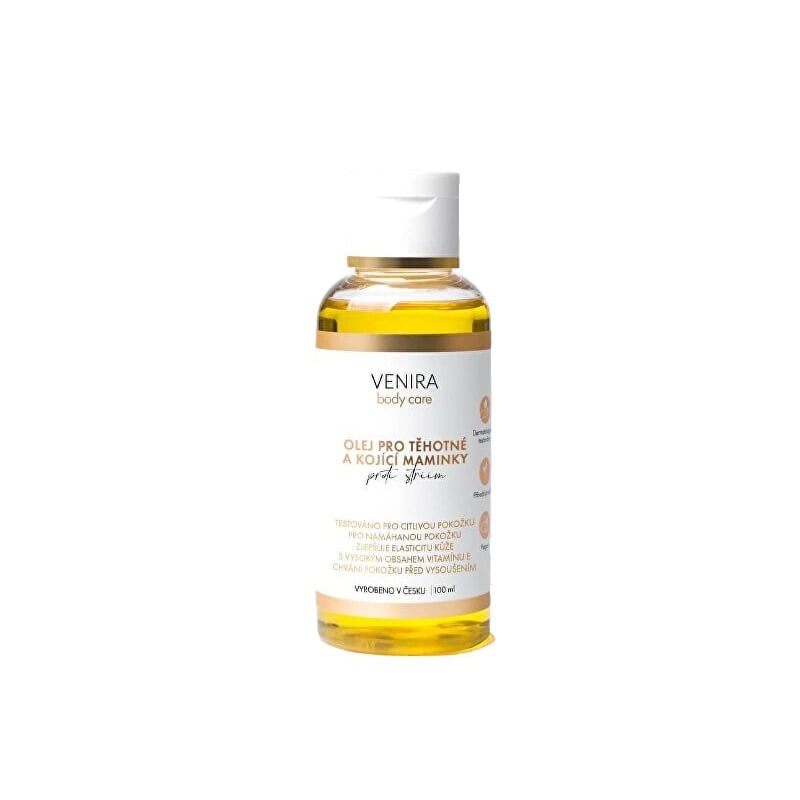 Olej pro těhotné a kojící maminky proti striím japonská jahoda Venira - 100 ml Olej pro těhotné a kojící maminky proti striím japonská jahoda Venira - 100 ml
