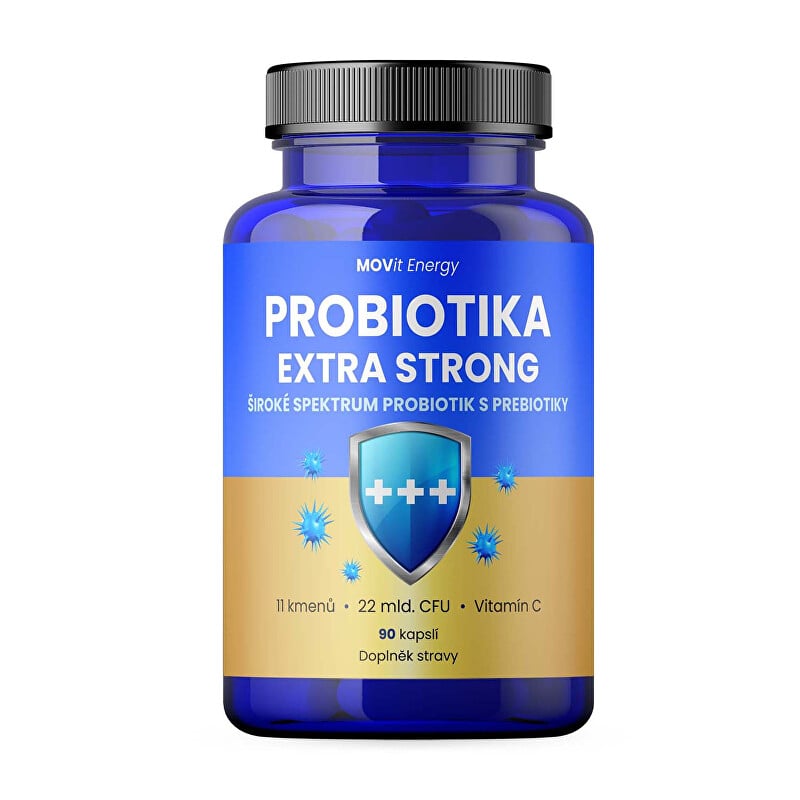Probiotika Extra strong MOVit Energy - 90 veganských kapslí Probiotika Extra strong MOVit Energy - 90 veganských kapslí