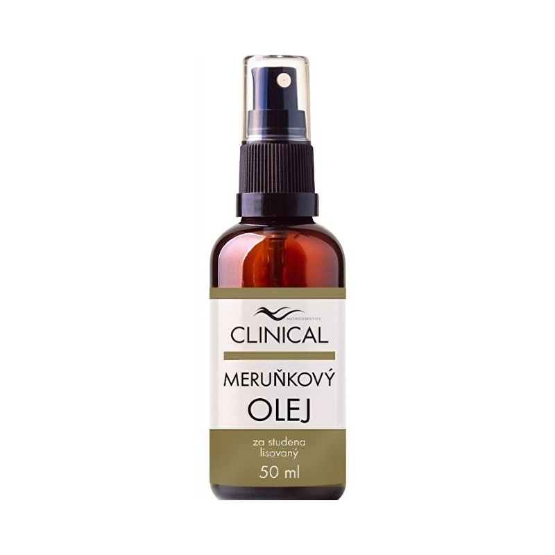 Meruňkový olej za studena lisovaný Clinical - 50 ml