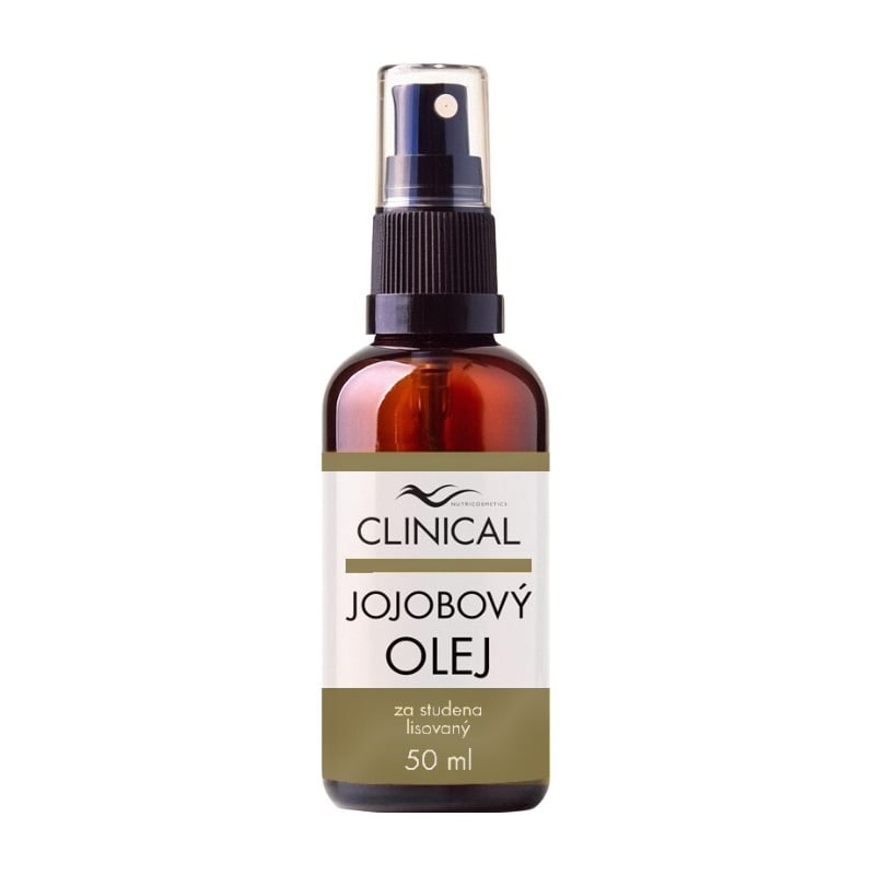Jojobový olej za studena lisovaný Clinical - 50 ml