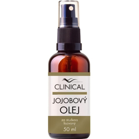 Jojobový olej za studena lisovaný Clinical - 50 ml