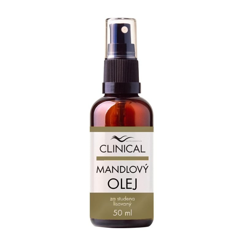 Mandlový olej za studena lisovaný Clinical - 50 ml Mandlový olej za studena lisovaný Clinical - 50 ml
