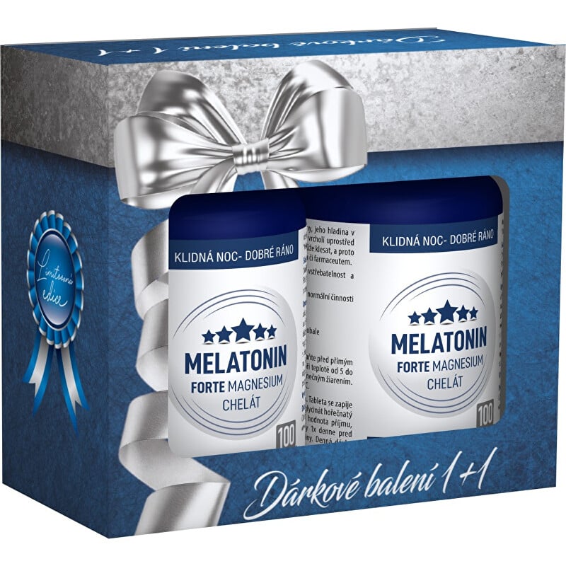 Melatonin Forte Magnesium chelát 100 + Clinical - 100 tablet Melatonin Forte Magnesium chelát 100 + Clinical - 100 tablet