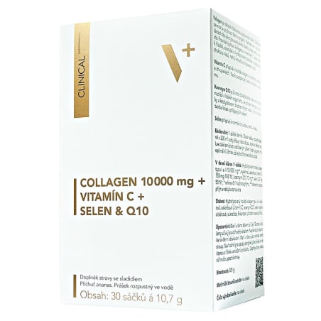 Collagen 10000 mg + vitamín C + selen + Q10 30 sáčků x 10. Clinical - 7 g