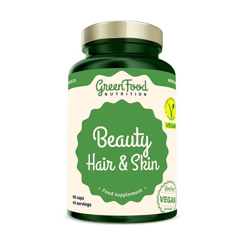 Beauty Hair & Skin GreenFood - 90 kapslí Beauty Hair & Skin GreenFood - 90 kapslí