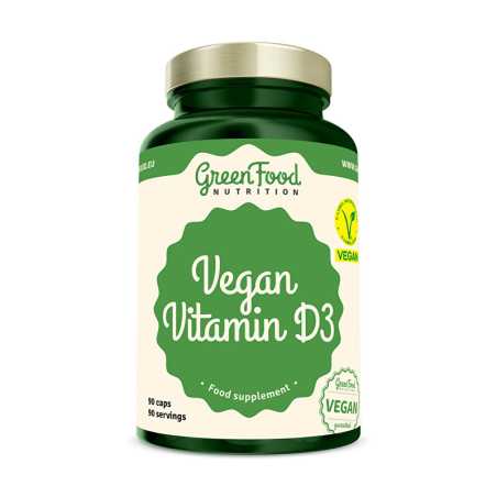 Vegan Vitamin D3 GreenFood - 90 kapslí