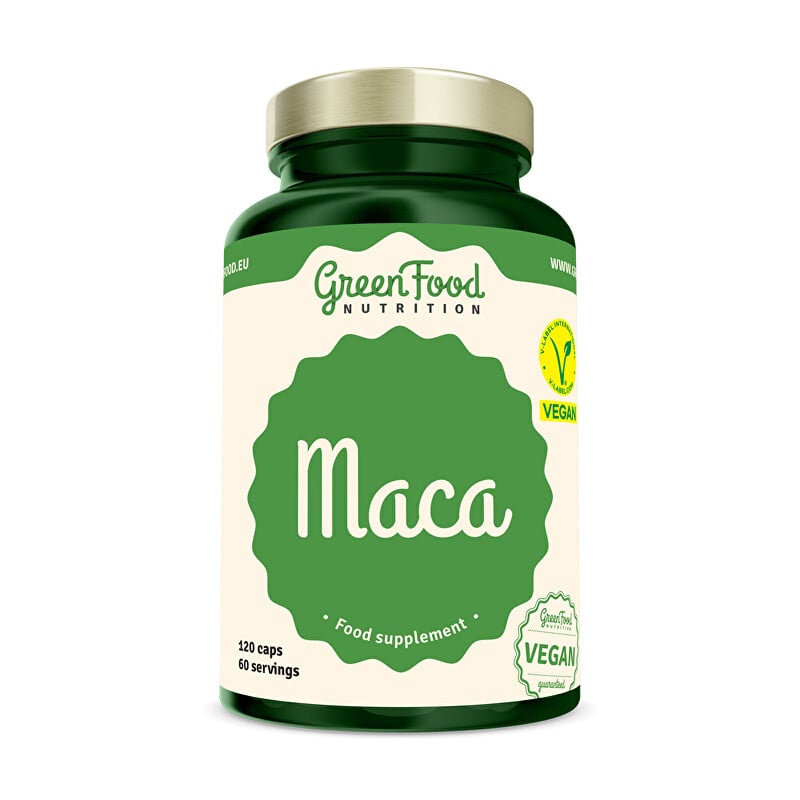 Maca GreenFood - 120 kapslí Maca GreenFood - 120 kapslí