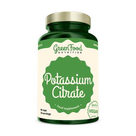 Potassium Citrate / draslík GreenFood - 90 kapslí