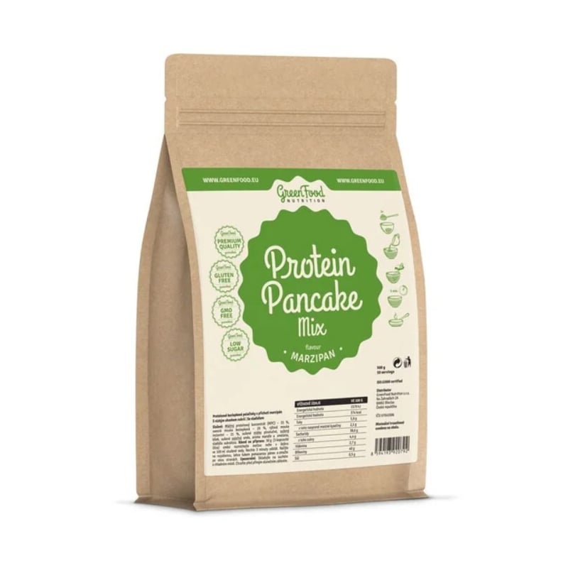 Proteinové palačinky marcipán GreenFood - 500 g Proteinové palačinky marcipán GreenFood - 500 g