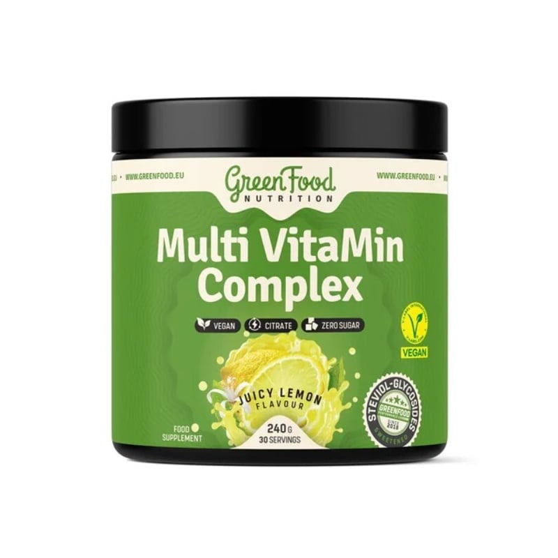 Multi VitaMin Complex 240 g Juicy lemon GreenFood