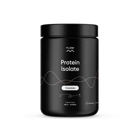 Protein Isolate / čokoláda 980 g / Flow nutrition - 30 dávek