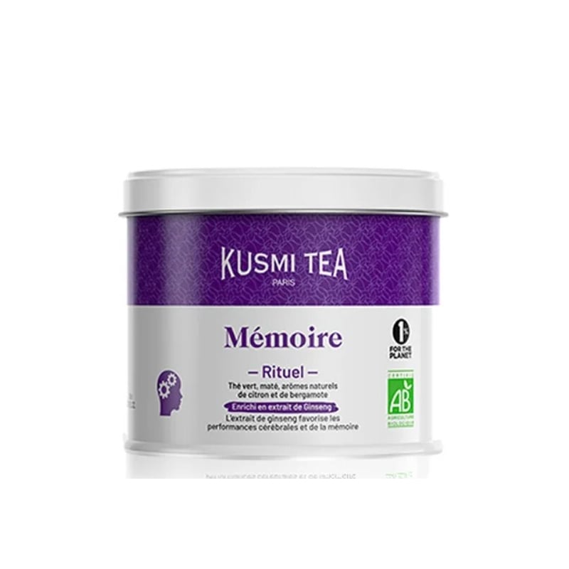 Organic Ritual Memory sypaný čaj v plechovce Kusmi Tea - 100 g Organic Ritual Memory sypaný čaj v plechovce Kusmi Tea - 100 g