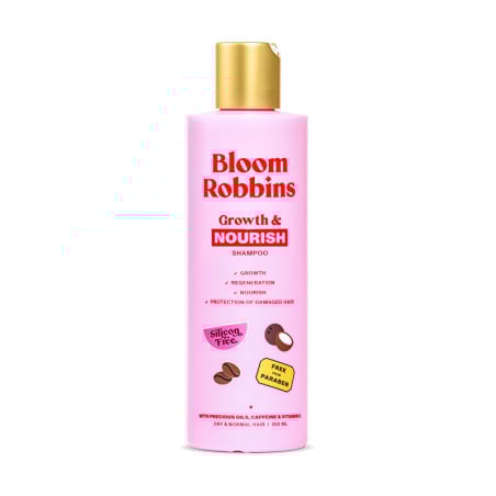 Growth & Nourish shampoo - šampon pro výživu a růst vlasů Bloom Robbins - 250 ml