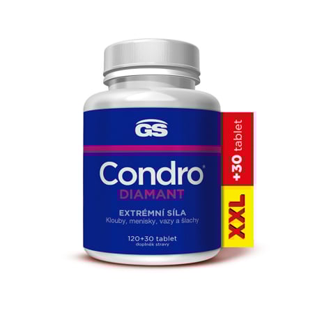 GS Condro DIAMANT 120 + 30 tablet XXL GreenSwan