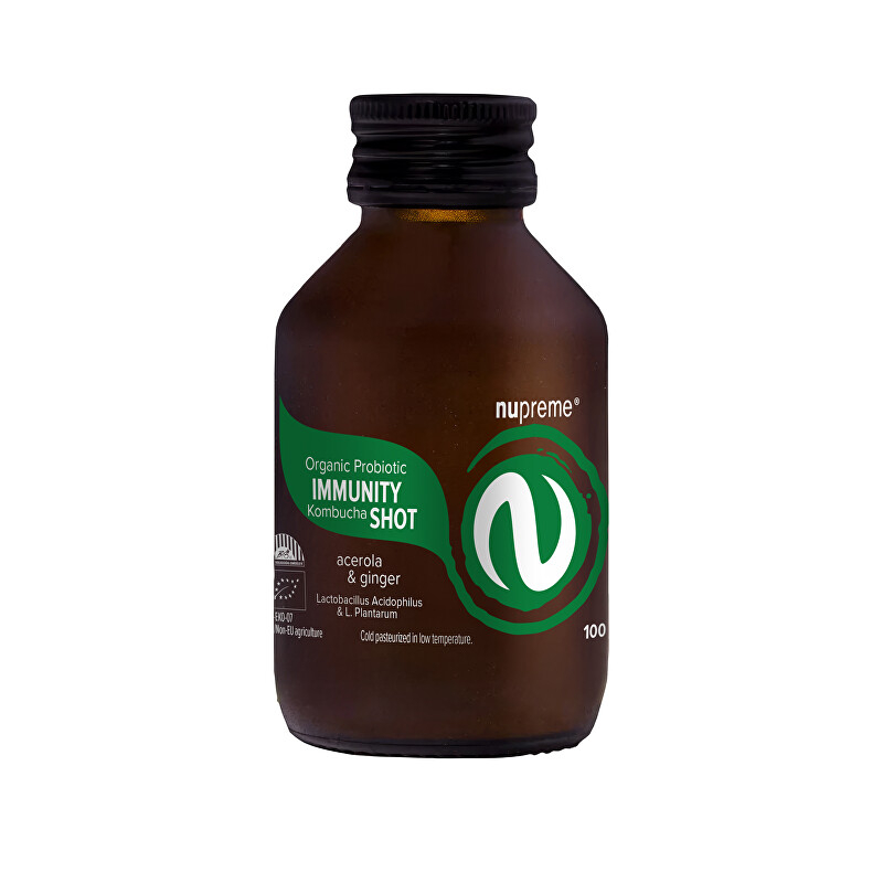 Kombucha Immunity Shot 100 ml BIO Nupreme Kombucha Immunity Shot 100 ml BIO Nupreme