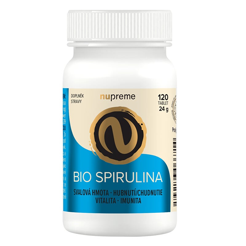 Spirulina 120 tablet BIO Nupreme Spirulina 120 tablet BIO Nupreme