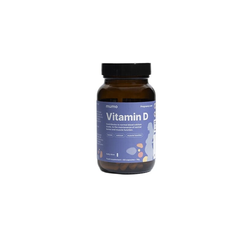 Vitamin D pro těhotné ženy Mumo - 60 kapslí Vitamin D pro těhotné ženy Mumo - 60 kapslí
