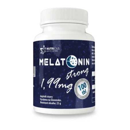 Melatonin strong 1,99 mg Nutricius - 100 tablet