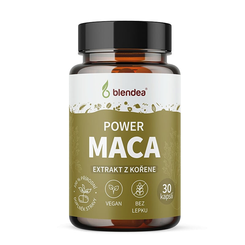 Maca 10:1 extract Blendea - 30 kapslí Maca 10:1 extract Blendea - 30 kapslí