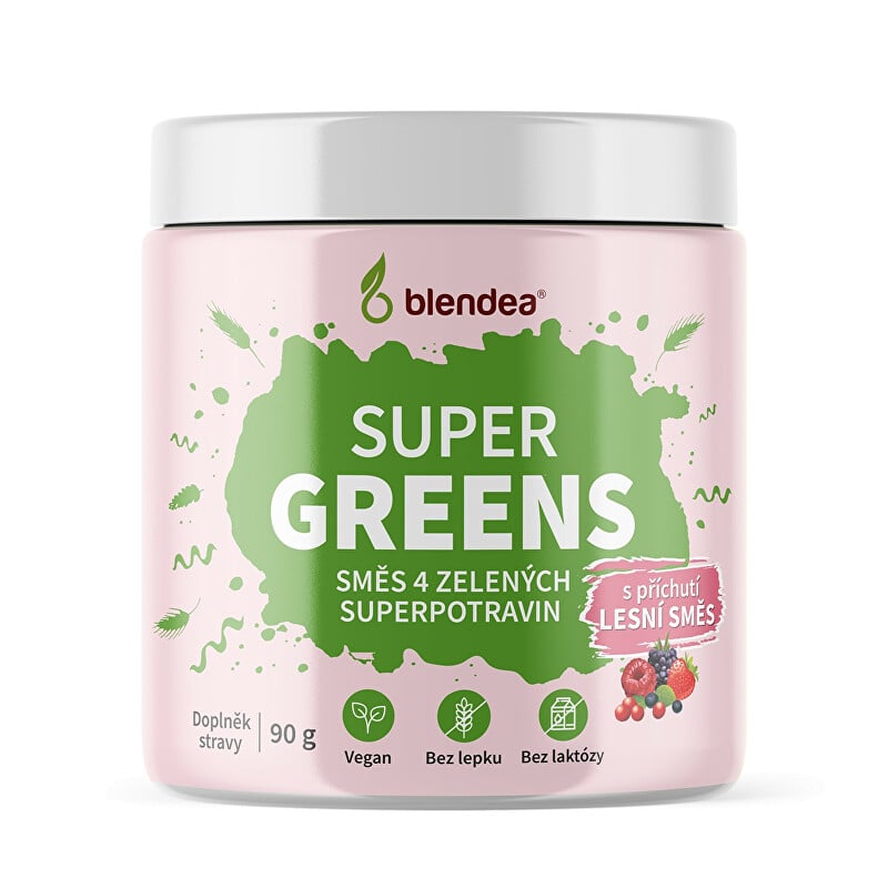 Supergreens Lesní směs BIO Blendea - 90 g Supergreens Lesní směs BIO Blendea - 90 g