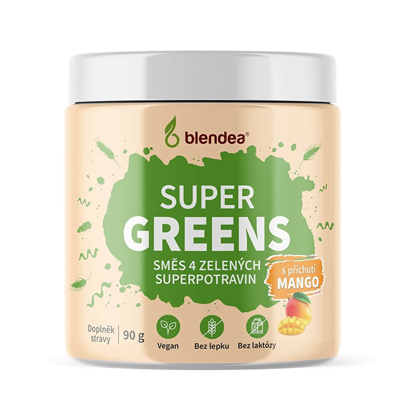 Supergreens Mango BIO Blendea - 90 g Supergreens Mango BIO Blendea - 90 g