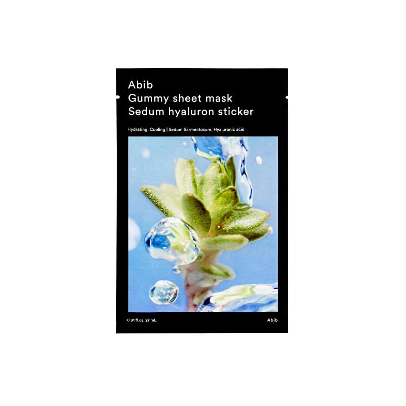 Hydratační plátýnková maska Sedum Hyaluron Sticker (Gummy Sheet Mask) Abib - 27 ml Hydratační plátýnková maska Sedum Hyaluron Sticker (Gummy Sheet Mask) Abib - 27 ml