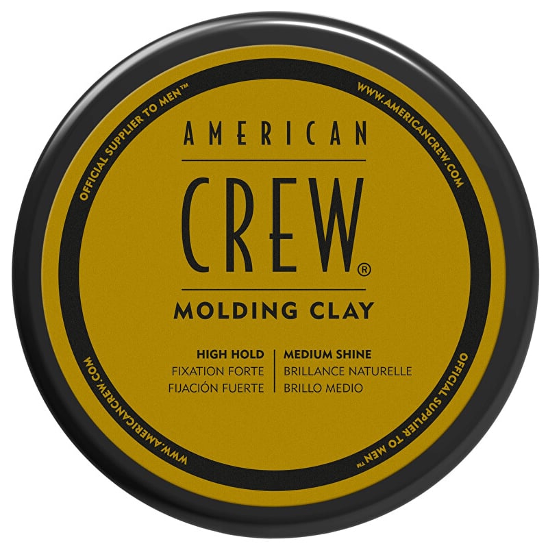 Silně fixační a tvarující pasta na vlasy se středním leskem (Molding Clay) American Crew - 85 g Silně fixační a tvarující pasta na vlasy se středním leskem (Molding Clay) American Crew - 85 g