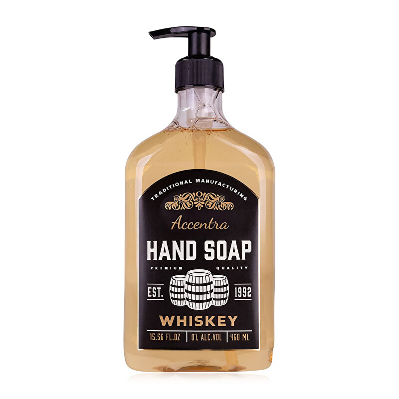 Tekuté mýdlo na ruce Whiskey (Hand Soap) Accentra - 460 ml Tekuté mýdlo na ruce Whiskey (Hand Soap) Accentra - 460 ml