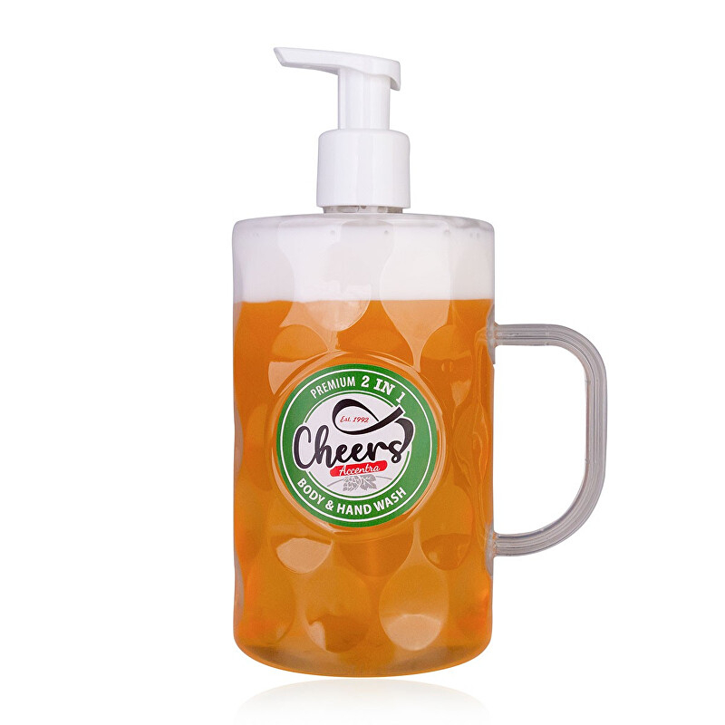 Tekuté mýdlo na tělo a ruce Cheers (2 in 1 Body & Hand Wash) Accentra - 720 ml Tekuté mýdlo na tělo a ruce Cheers (2 in 1 Body & Hand Wash) Accentra - 720 ml