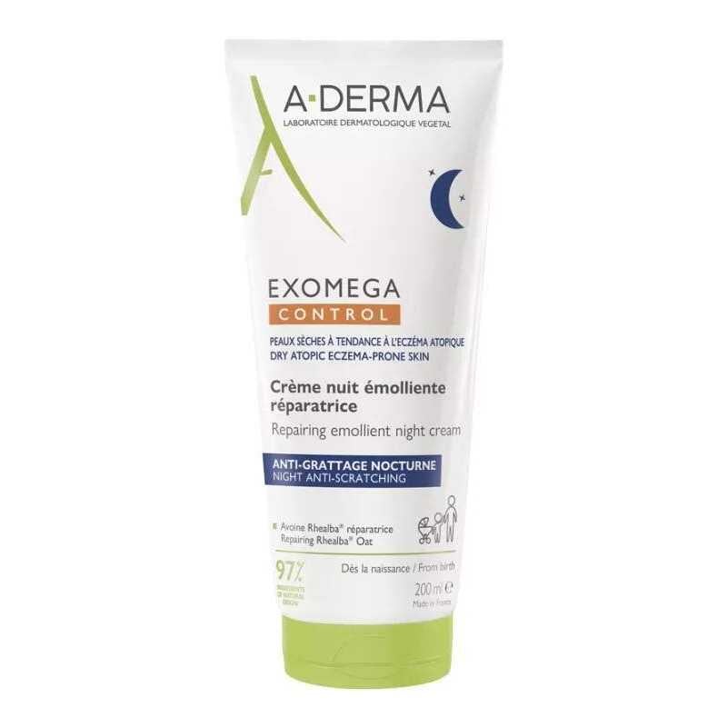 Noční emolienční krém Exomega Control (Emollient Night Cream) A-DERMA - 200 ml Noční emolienční krém Exomega Control (Emollient Night Cream) A-DERMA - 200 ml