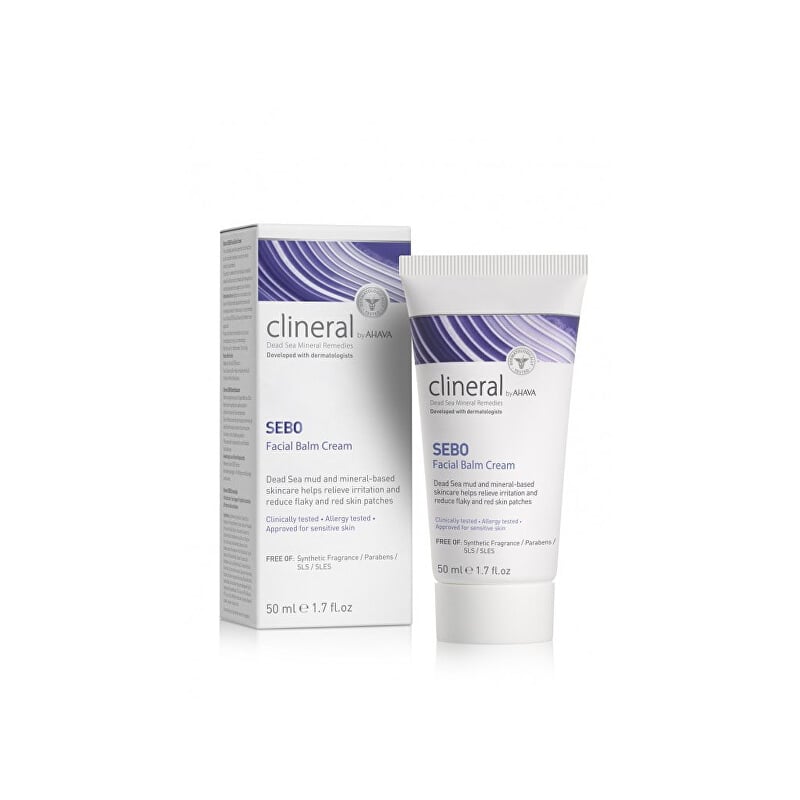 Intenzivní krém na obličej Clineral SEBO (Facial Balm Cream) AHAVA - 50 ml Intenzivní krém na obličej Clineral SEBO (Facial Balm Cream) AHAVA - 50 ml