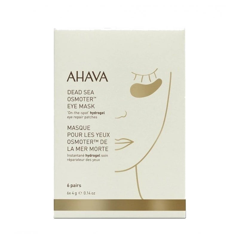 Hydrogelová maska pod oči Dead Sea (Osmoter Eye Mask) AHAVA - 6 x 4 g Hydrogelová maska pod oči Dead Sea (Osmoter Eye Mask) AHAVA - 6 x 4 g