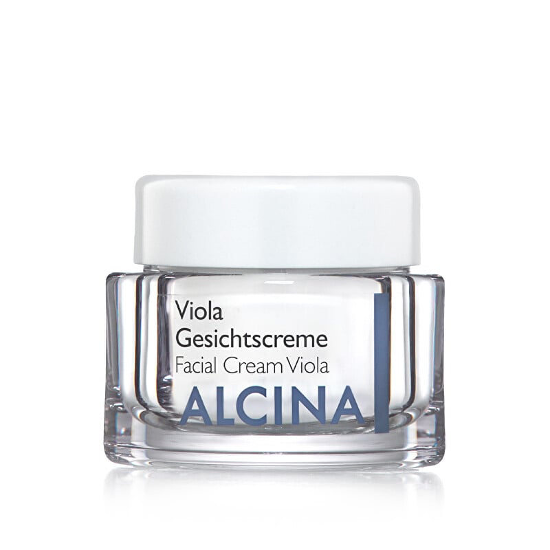 Vyživující a zklidňující krém pro vysušenou pleť Viola (Facial Cream Viola) Alcina - 100 ml