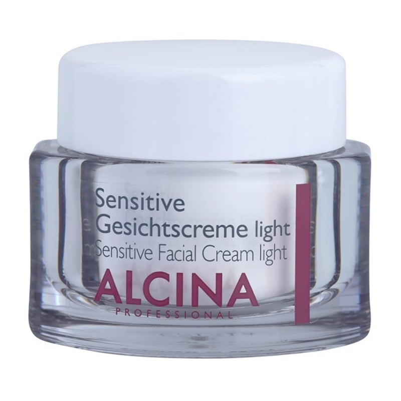 Jemný pleťový krém pro zklidnění a posílení citlivé pleti (Sensitive Facial Cream Light) Alcina - 50 ml Jemný pleťový krém pro zklidnění a posílení citlivé pleti (Sensitive Facial Cream Light) Alcina - 50 ml