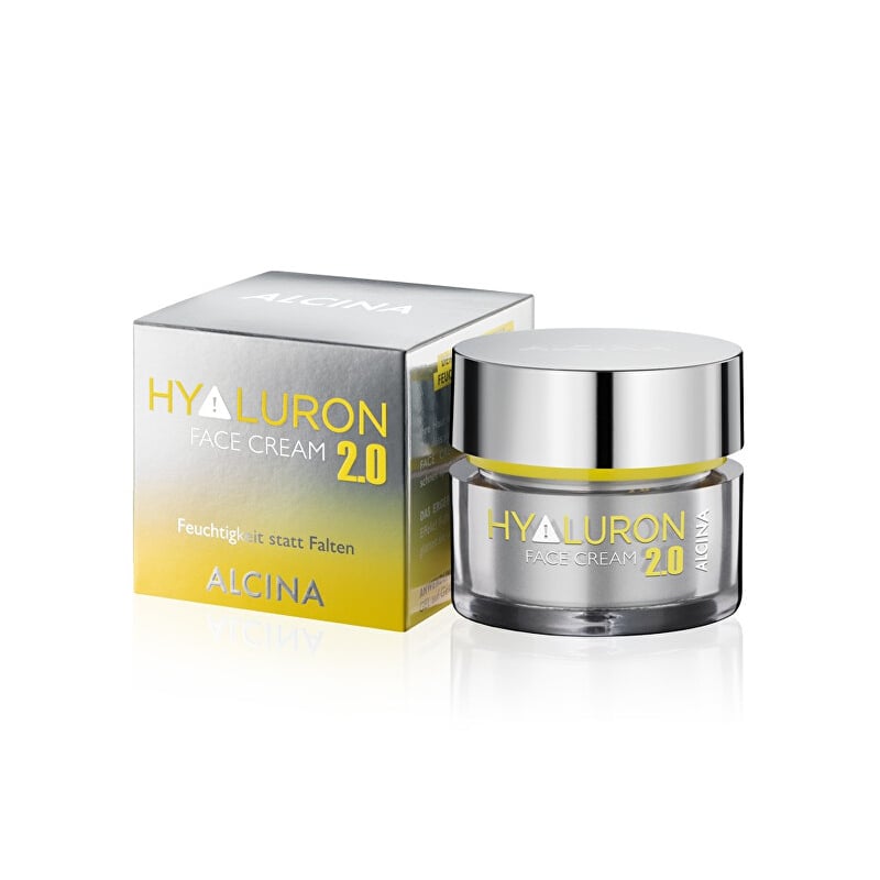Protivráskový pleťový krém Hyaluron 2.0 (Face Cream) Alcina - 50 ml Protivráskový pleťový krém Hyaluron 2.0 (Face Cream) Alcina - 50 ml
