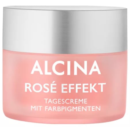 Rozjasňující krém pro zralou a unavenou pleť Rosé Effect (Day Cream) Alcina - 50 ml