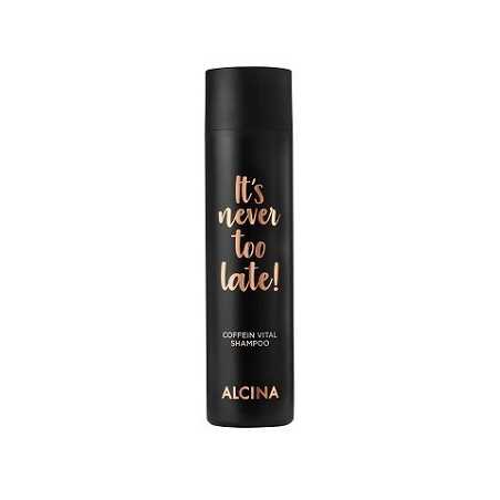 Kofeinový šampon It`s never too late! (Coffein Vital Shampoo) Alcina - 50 ml