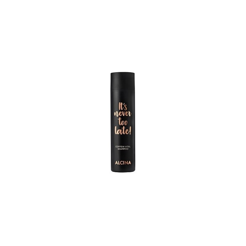 Kofeinový šampon It`s never too late! (Coffein Vital Shampoo) Alcina - 1250 ml Kofeinový šampon It`s never too late! (Coffein Vital Shampoo) Alcina - 1250 ml
