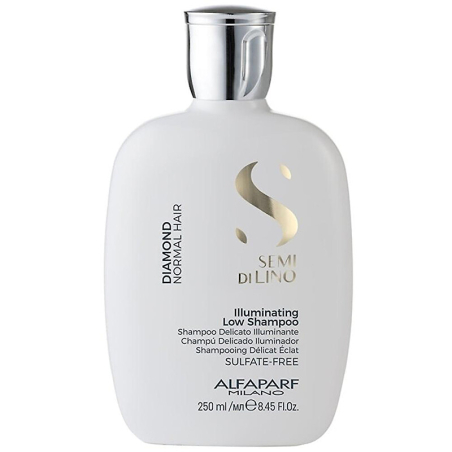 Rozjasňující šampon pro normální vlasy Semi di Lino Diamond (Illuminating Low Shampoo) Alfaparf Milano - 250 ml