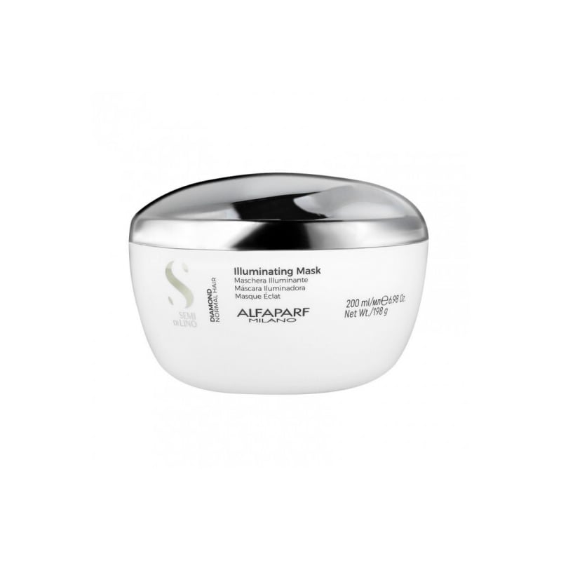 Rozjasňující maska pro normální vlasy Semi di Lino Diamond (Illuminating Mask) Alfaparf Milano - 200 ml Rozjasňující maska pro normální vlasy Semi di Lino Diamond (Illuminating Mask) Alfaparf Milano - 200 ml