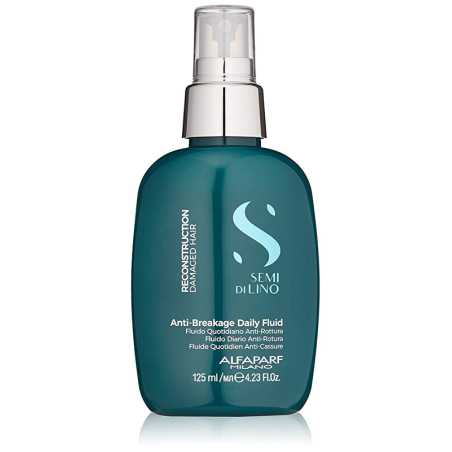 Denní fluid proti lámaní vlasů pro poškozené vlasy Semi di Lino Reconstruction Alfaparf Milano - 125 ml
