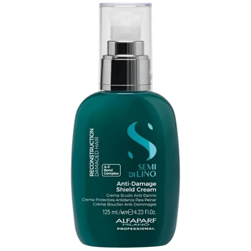Ochranný krém pro poškozené a oslabené vlasy Semi Di Lino Reconstruction (Anti-Damage Shield Cream) Alfaparf Milano - 125 ml Ochranný krém pro poškozené a oslabené vlasy Semi Di Lino Reconstruction (Anti-Damage Shield Cream) Alfaparf Milano - 125 ml