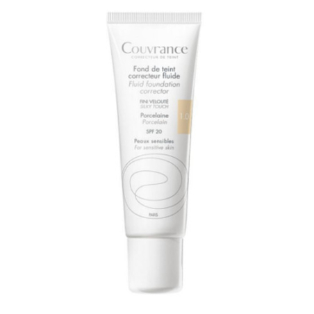 Tekutý krycí make-up Couvrance SPF 20 (Fluid Foundation Corrector) Avène / Odstín: 30 Sand - 30 ml