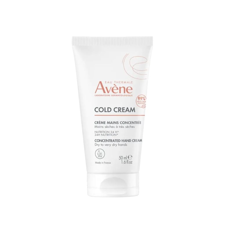 Vyživující a ochranný krém pro suchou až velmi suchou pokožku rukou Cold Cream (Concentrated Hand Cream) Avène - 50 ml Vyživující a ochranný krém pro suchou až velmi suchou pokožku rukou Cold Cream (Concentrated Hand Cream) Avène - 50 ml