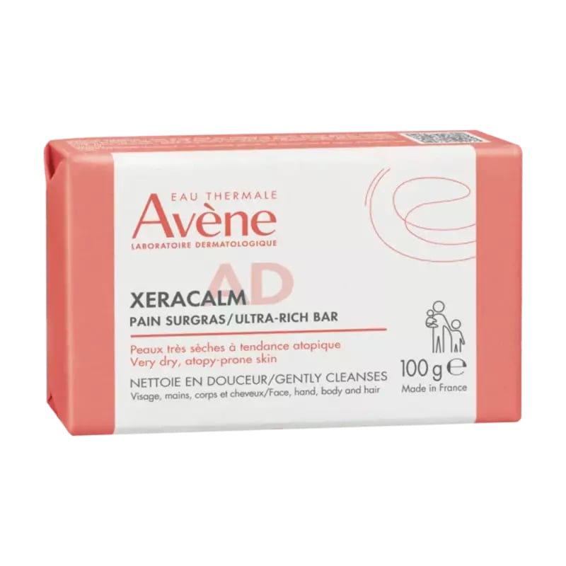 Mycí kostka pro velmi suchou a atopickou pokožku XeraCalm (Ultra-Rich Bar) Avène - 100 g Mycí kostka pro velmi suchou a atopickou pokožku XeraCalm (Ultra-Rich Bar) Avène - 100 g